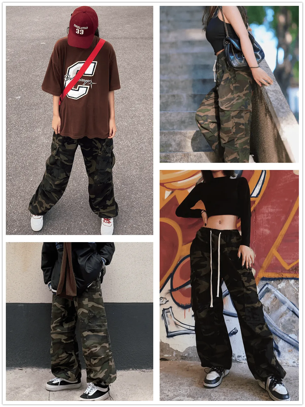 1984® - Hip Hop Camouflage Cargo Pants