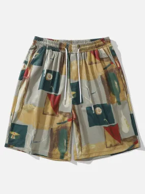 1984® - Oil Painting Drawstring Shorts