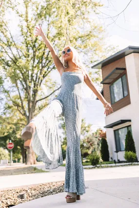 All Smiles In Soho Jumpsuit In Mint