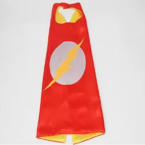 Flash Super Hero Cape For Boys