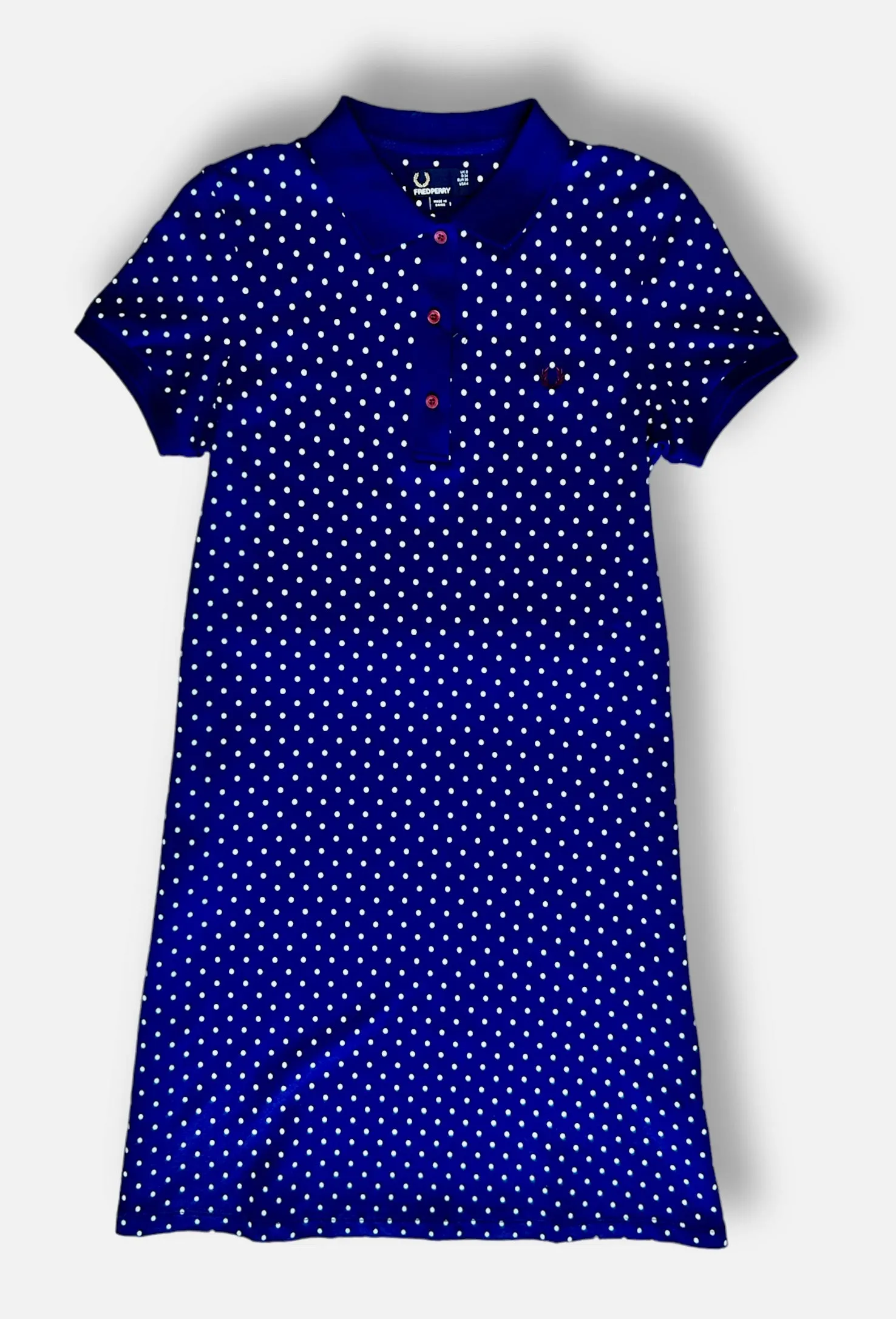 Fred Perry Polka Dot A-Line Dress