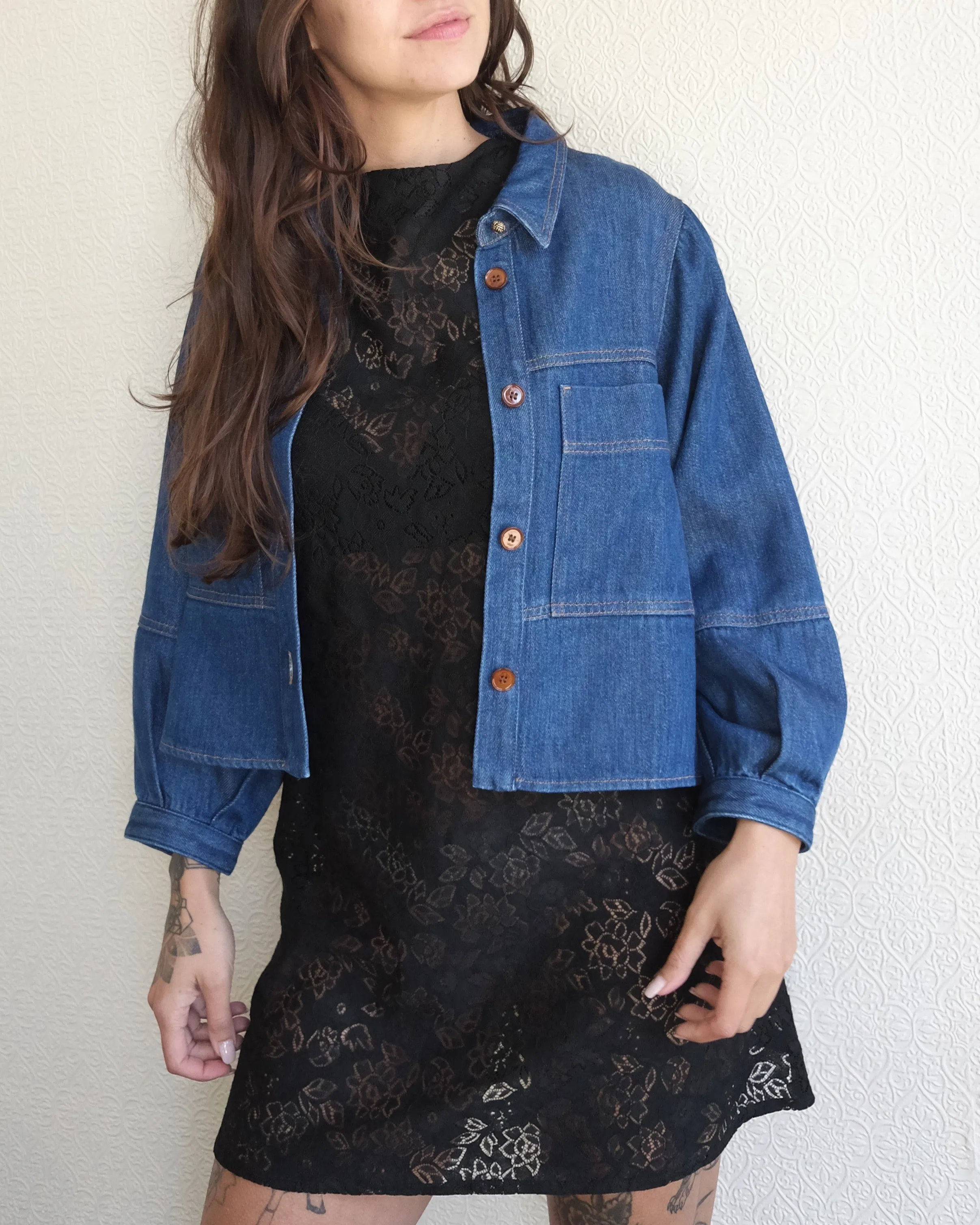 Leone Overshirt, Denim