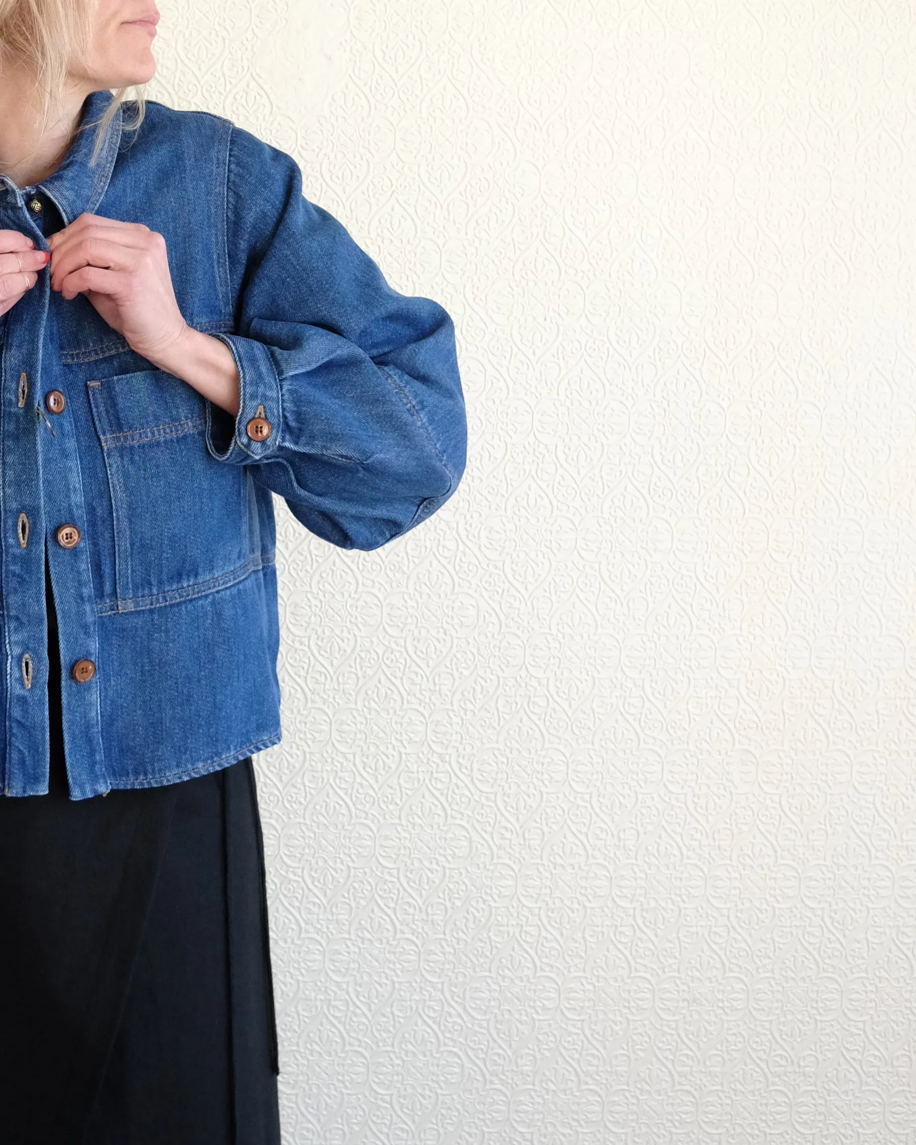 Leone Overshirt, Denim